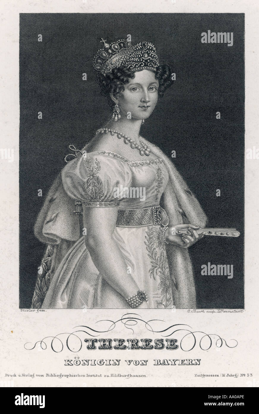 Therese Saxe Hildburg. Stock Photo
