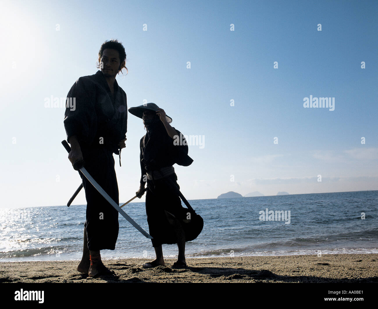 Samurai blue hi-res stock photography and images - Alamy