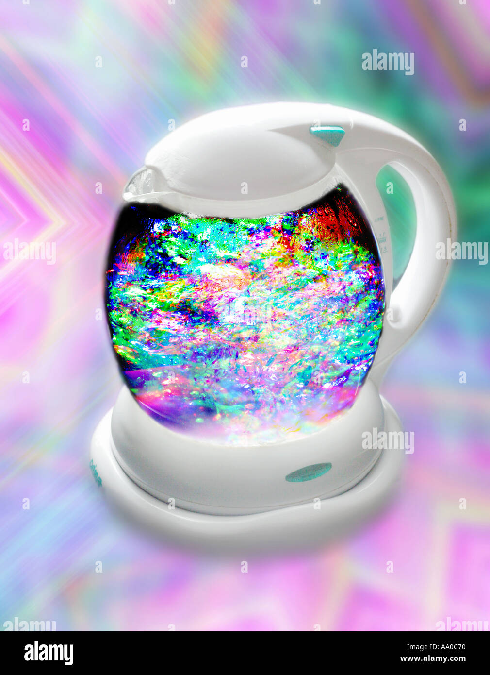 Boiling Kettle Stock Photo Alamy