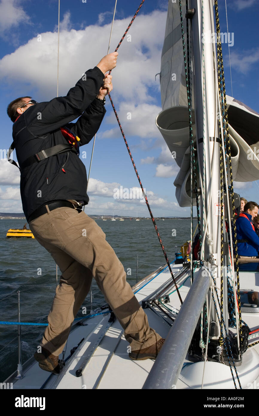 Hoist the main sail hires stock photography and images Alamy