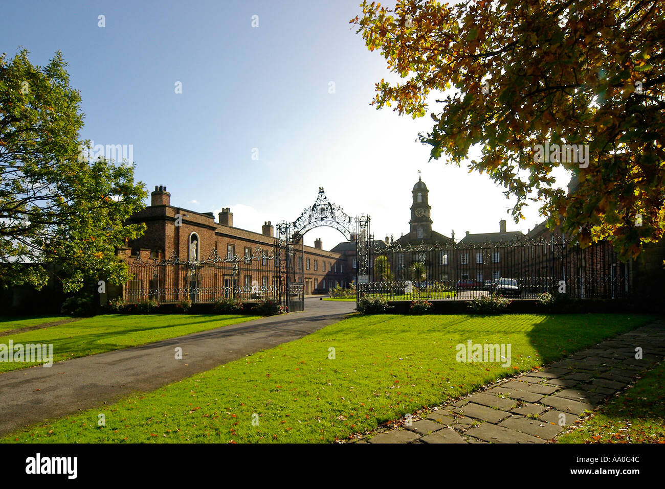 Kirkleatham Almshouses Redcar Cleveland England Stock Photo Alamy