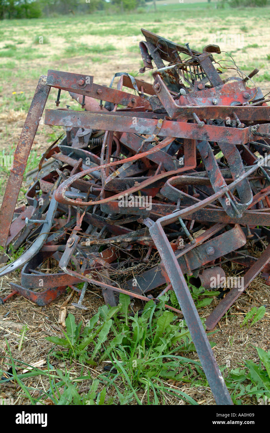 altmetall schrott scrap metal scrap iron Stock Photo