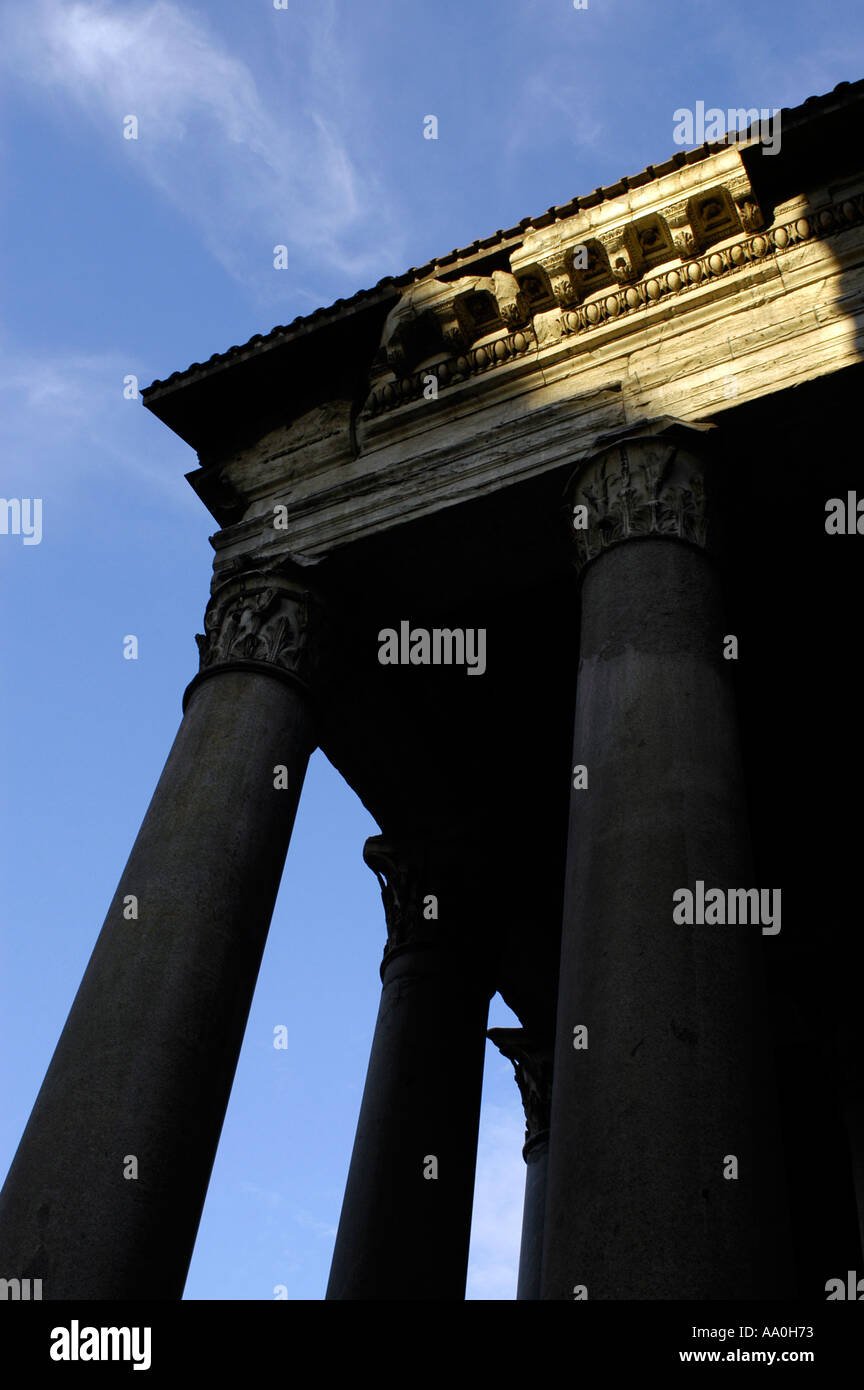 The Roman Pantheon Rome Italy Stock Photo