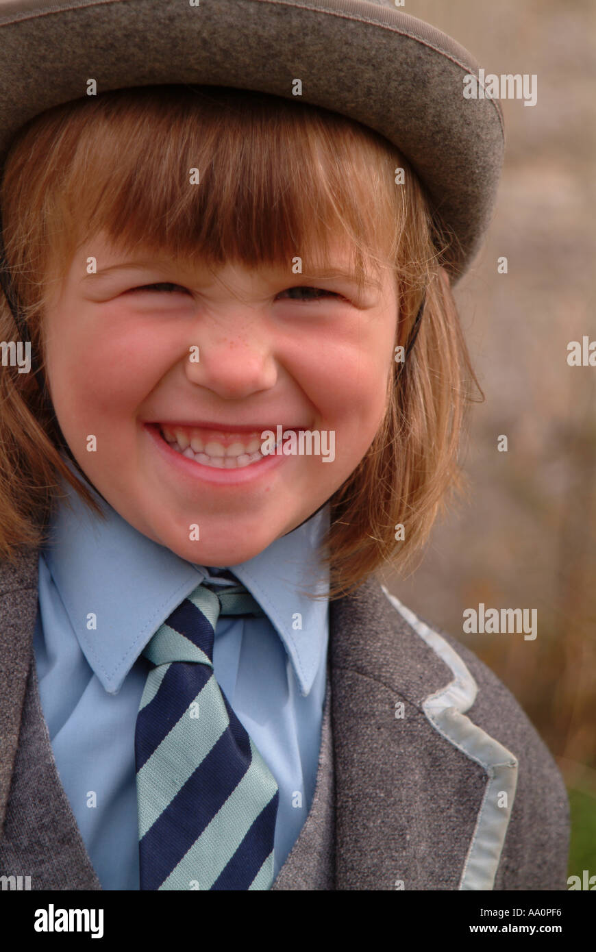 Portrait schoolgirl wearing school uniform hi-res stock photography and ...