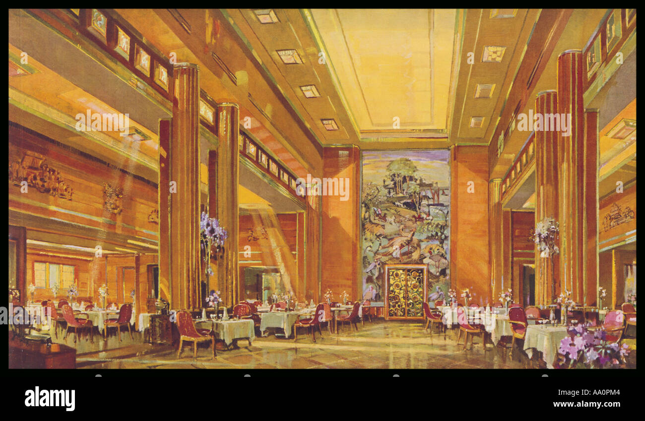 Queen Mary Restaurant Stock Photo Alamy