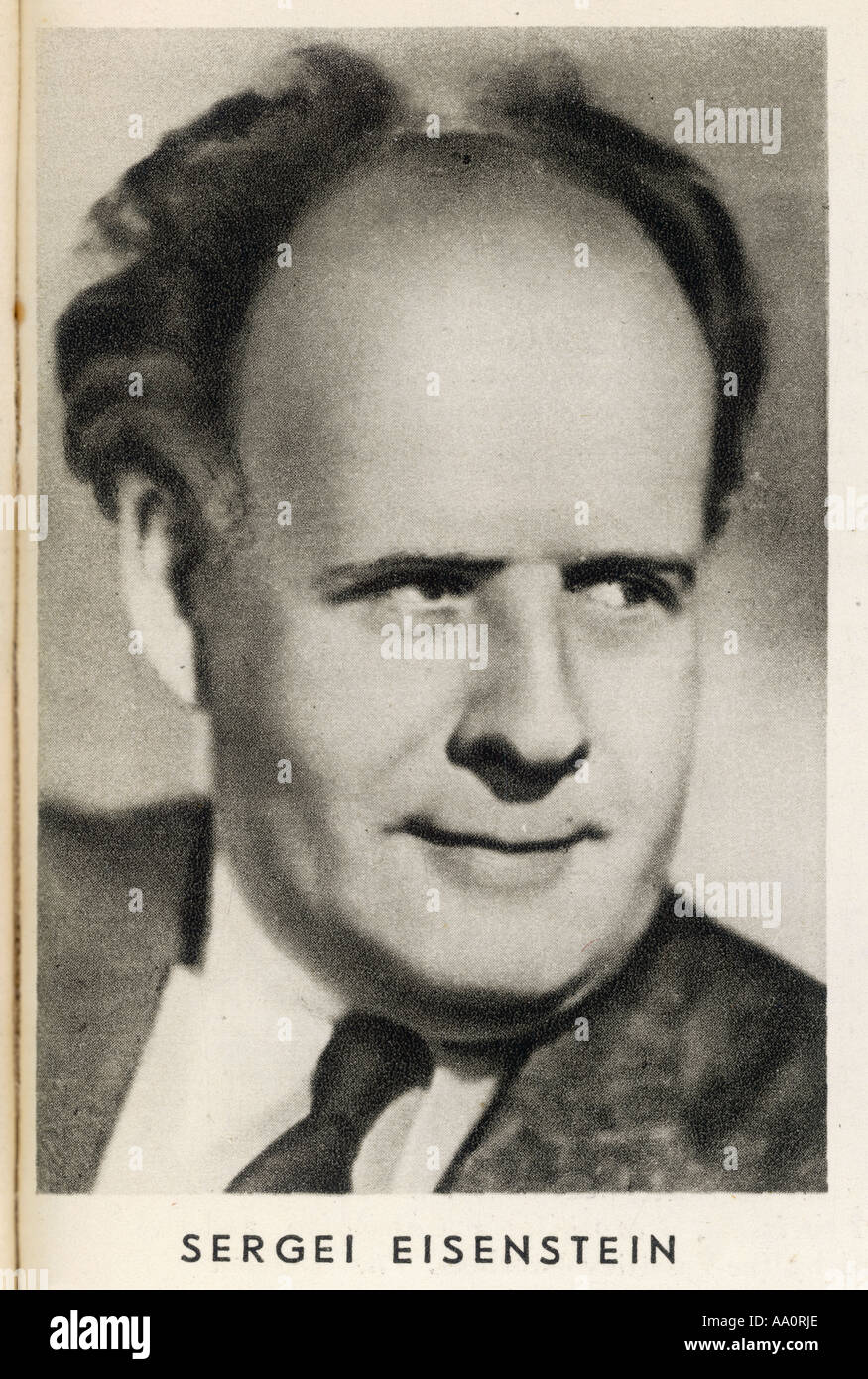 Sergei Eisenstein Stock Photo