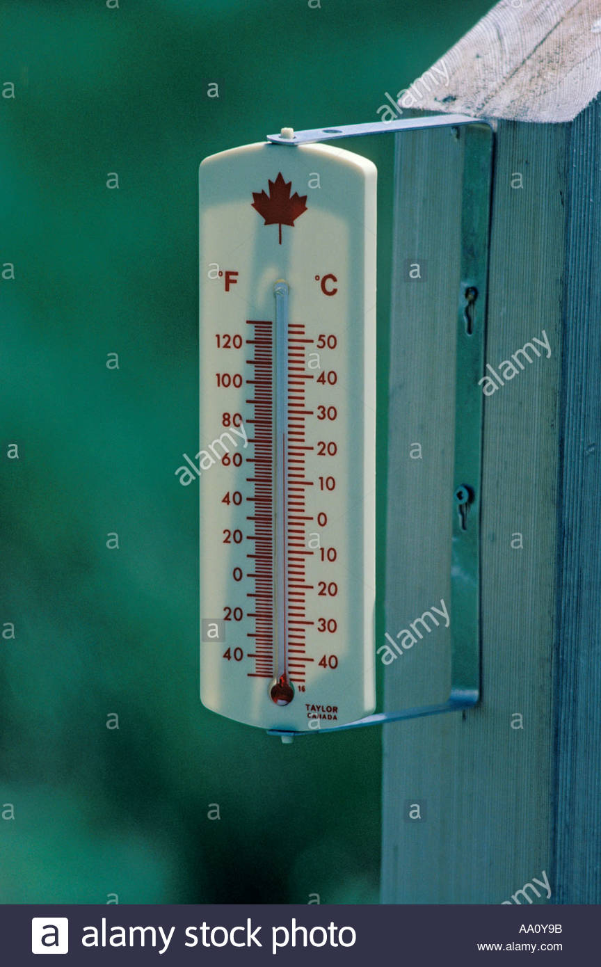 Temperature Record Thermometer High Resolution Stock Photography and