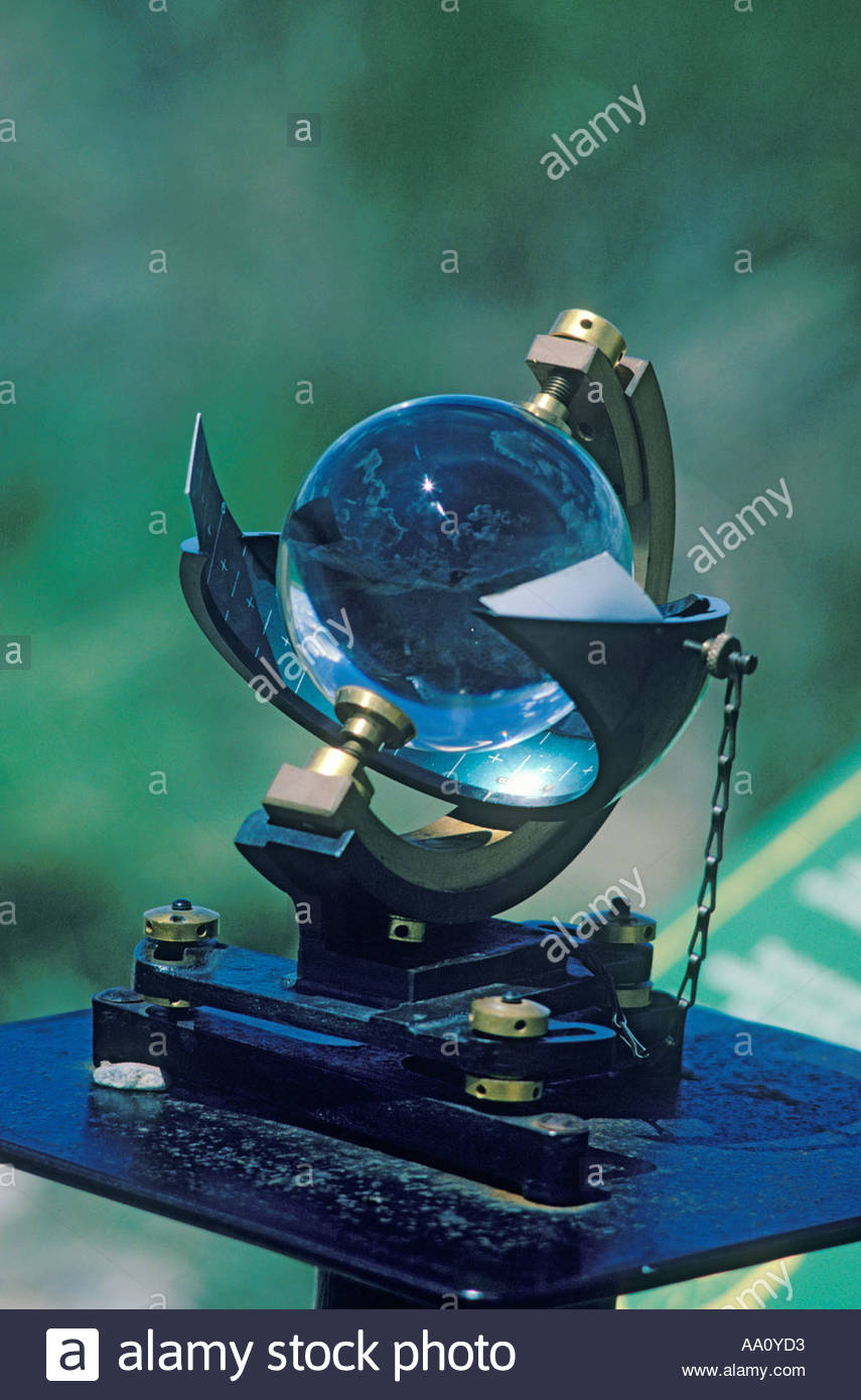 Campbell Sunshine Recorder High Resolution Stock Photography and Images