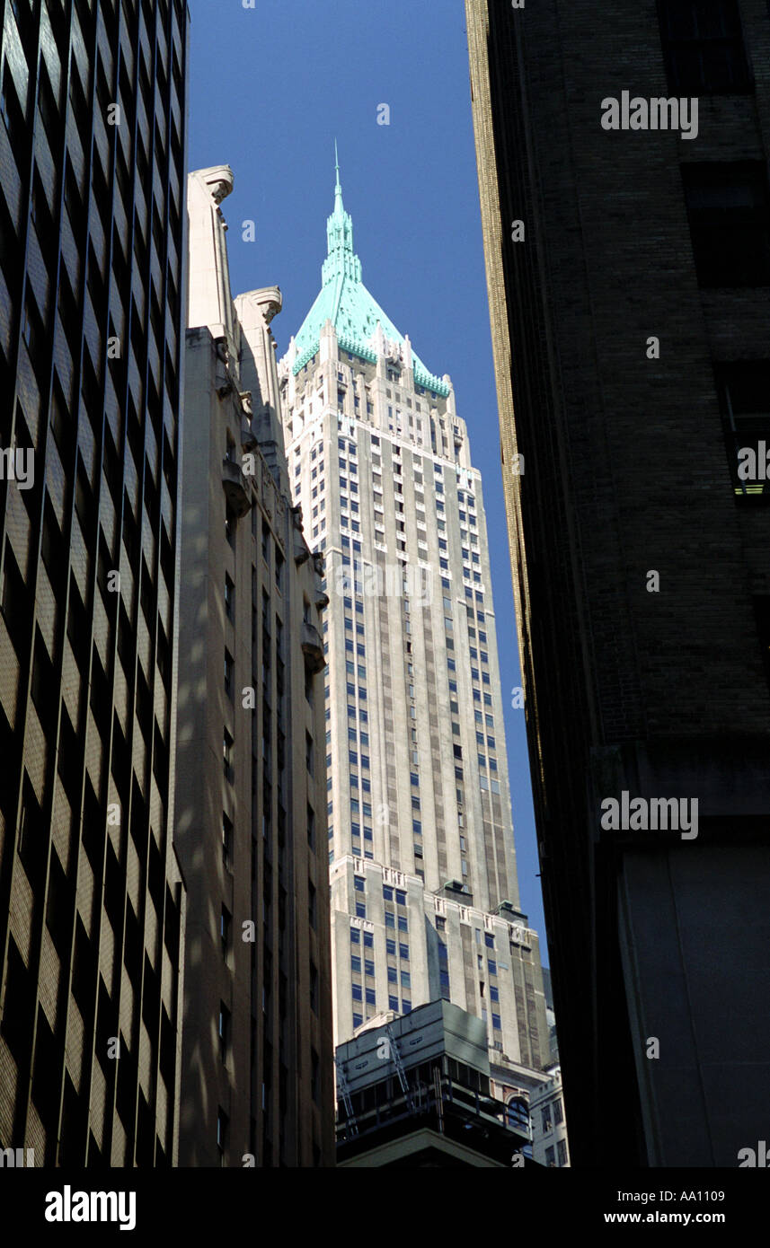 40 Wall Street New York Stock Photo - Alamy