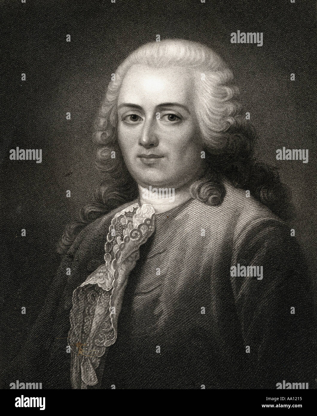 Anne Robert Jacques Turgot, Baron De L'Auline, 1727 - 1781. French economist Stock Photo