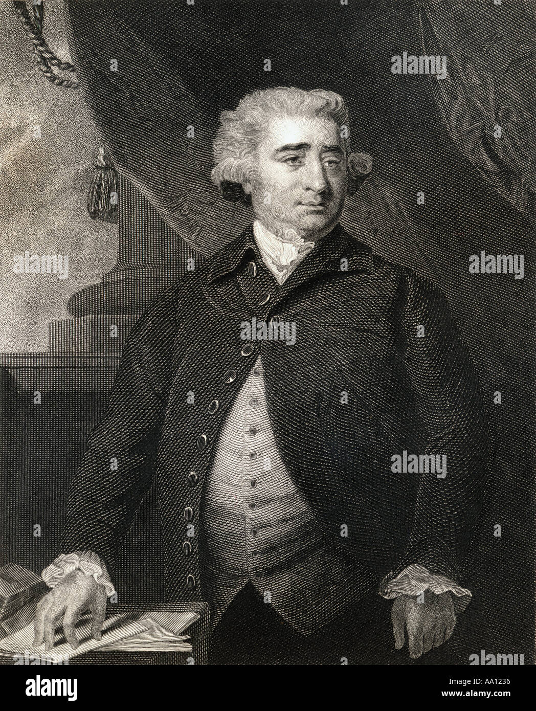 Charles James Fox, 1749 - 1806. British Whig statesman and Secretary of State for Foreign Affairs. Stock Photo