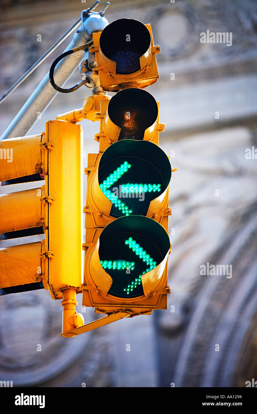 Green Arrow Traffic Lights Stock Photos & Green Arrow Traffic Lights