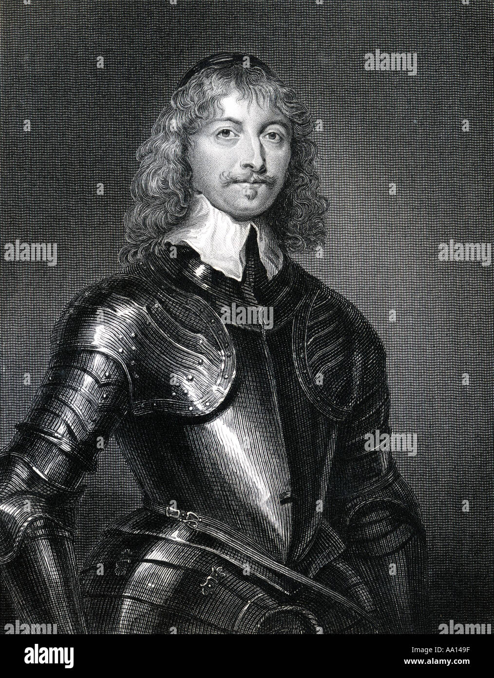James Graham, 5th Earl and 1st Marquess of Montrose, Earl of Kincardine Lord Graham and Mugdock, 1612 - 1650.  Scottish nobleman, poet and soldier. Stock Photo