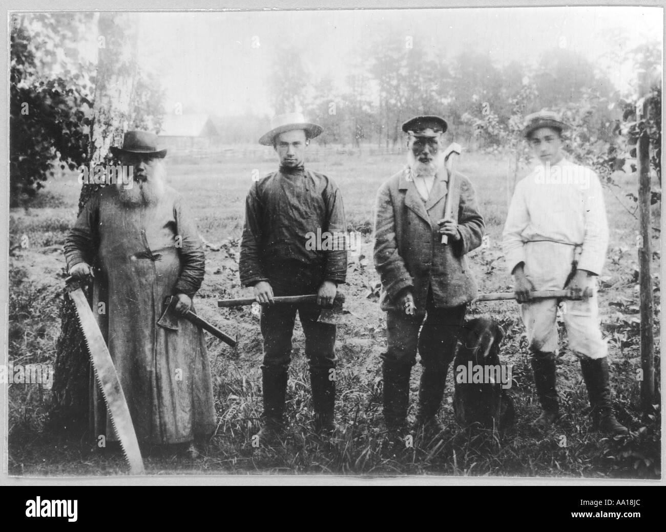 Russian Peasants Stock Photo: 7131947 - Alamy