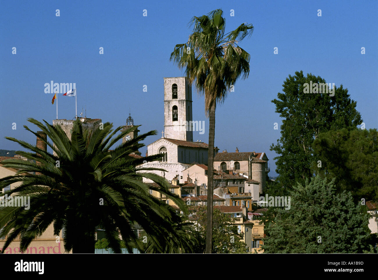 French Riviera Grasse Cathedral Stock Photo Alamy