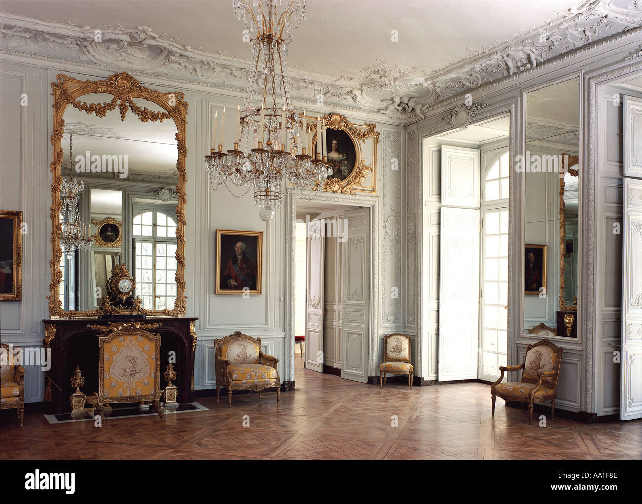 Palace Of Versailles Grand Cabinet De Madame Victoire Stock Photo Alamy
