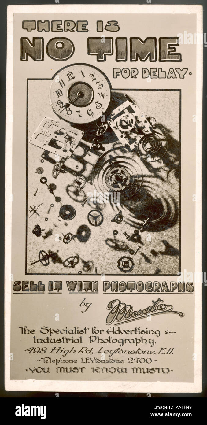 No Time For Delay Stock Photo