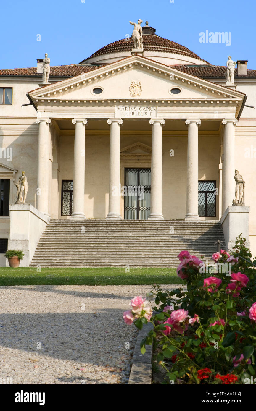 La Rotonda (Villa Almerico Capra), by Andrea Palladio, Vicenza, Italy Stock  Photo - Alamy