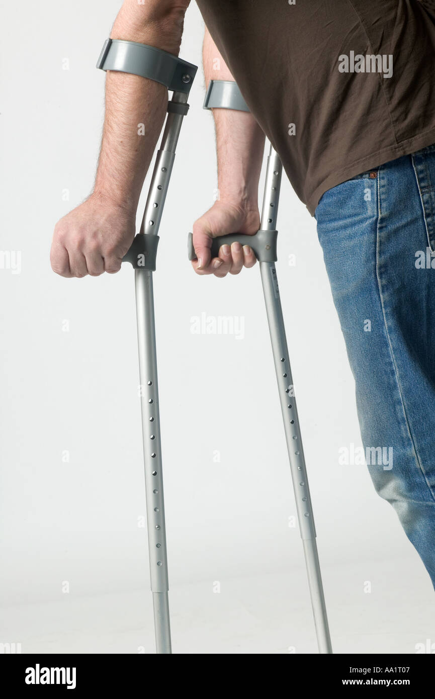 Metal crutches hires stock photography and images Alamy