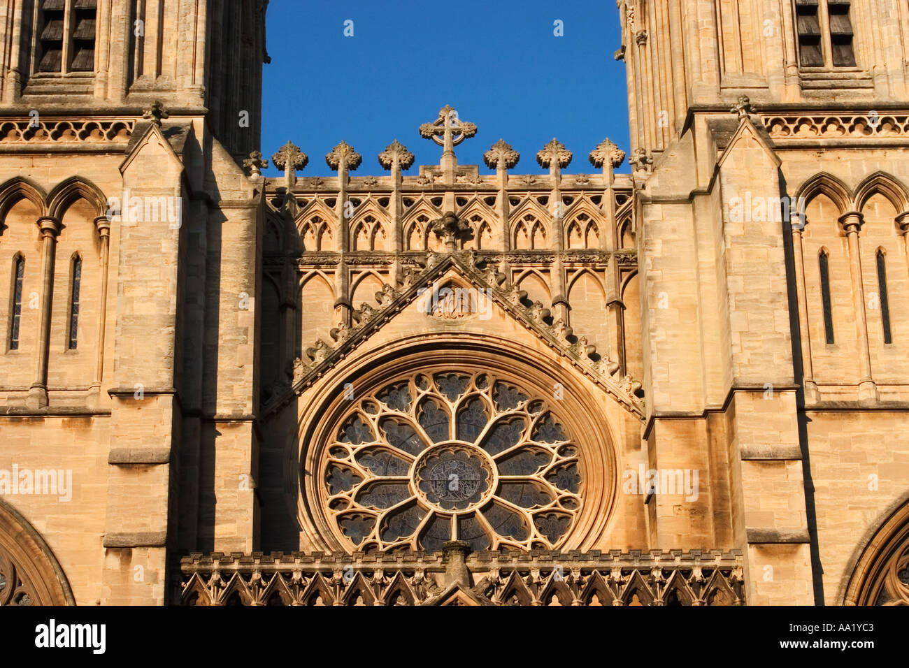 The Cathedral Church of The Holy and Undivided Trinity Bristol England Stock Photo