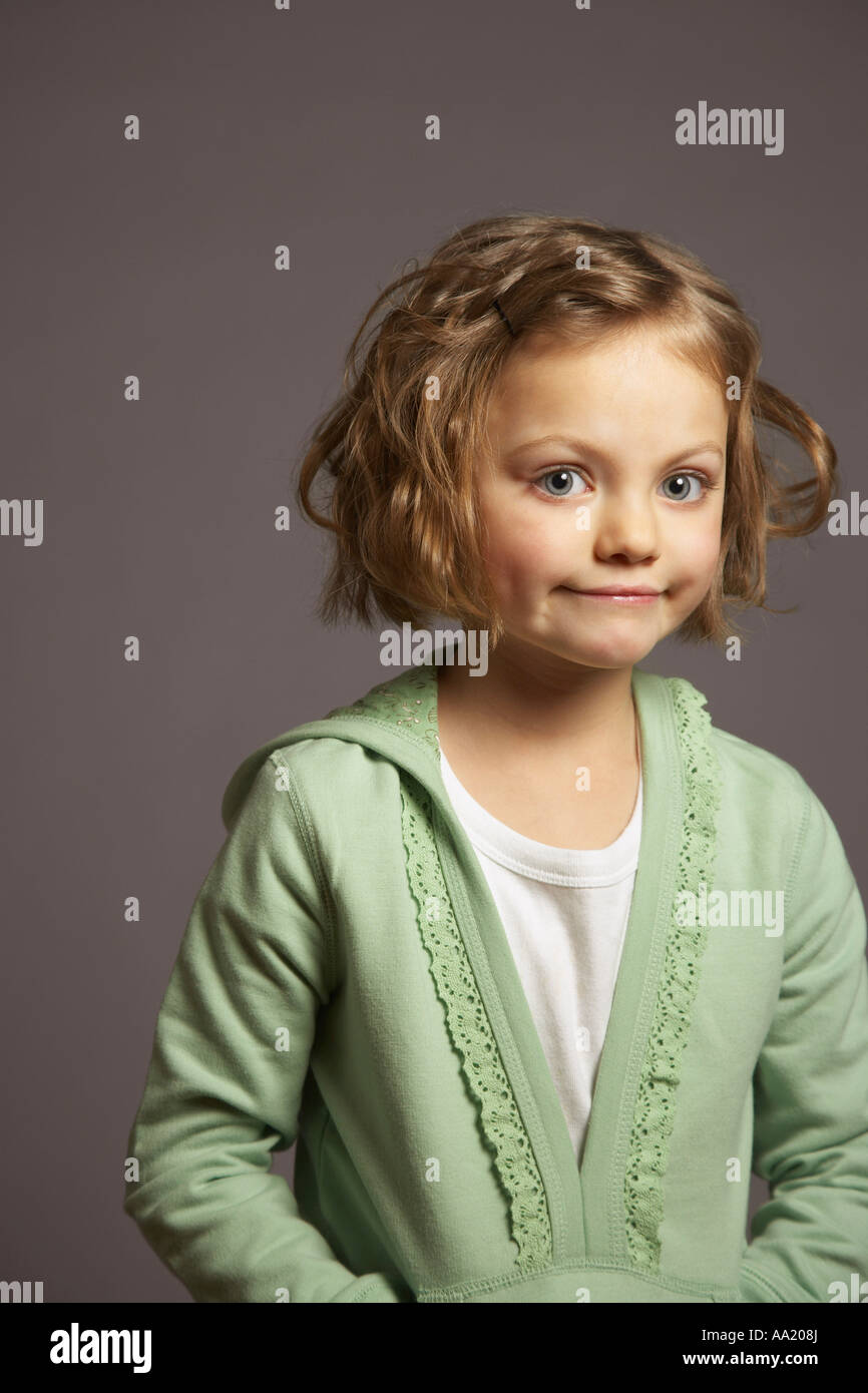 Portrait of Girl Stock Photo - Alamy