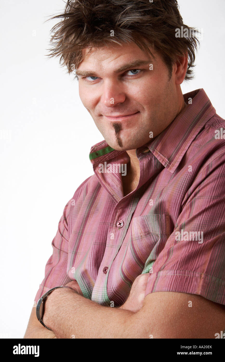 Portrait of Man Stock Photo - Alamy