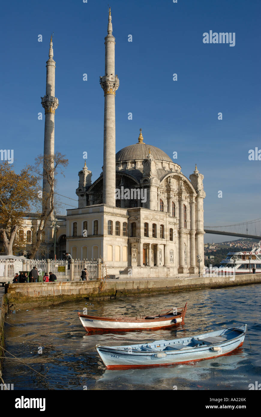 ortaköy mosque, istanbul, tukey Stock Photo - Alamy