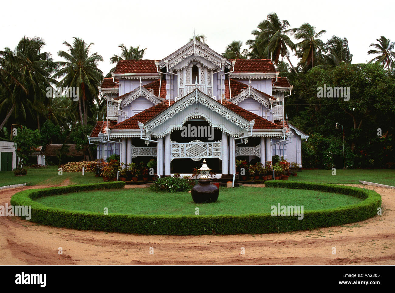 Sri Lanka Colombo Colonial House Stock Photo Alamy