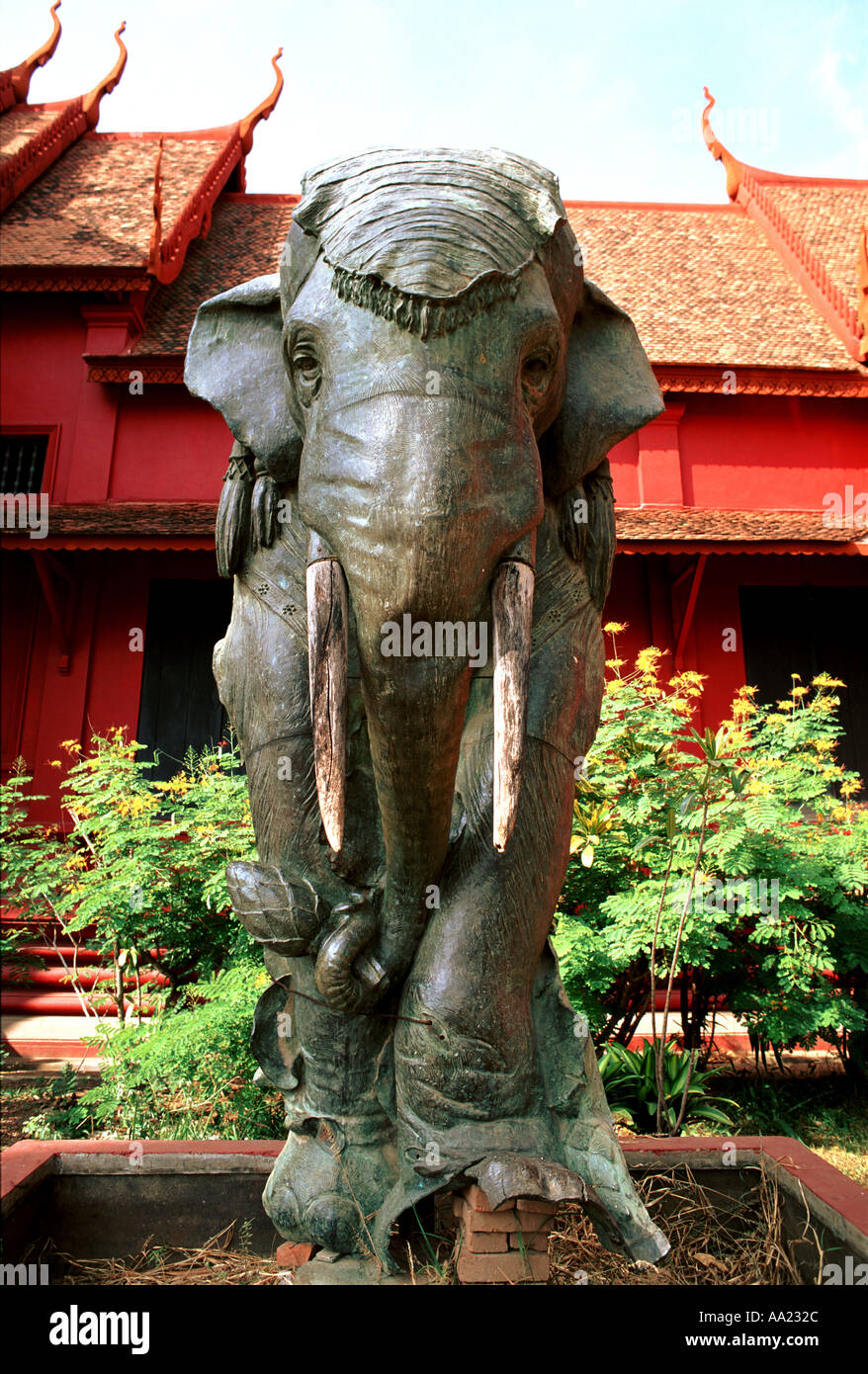 Cambodia Phnom Penh National Beaux Arts Museum Stock Photo