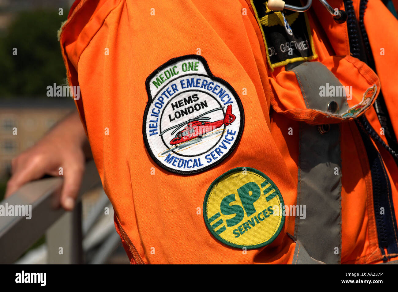 London Air Ambulance Stock Photo Alamy