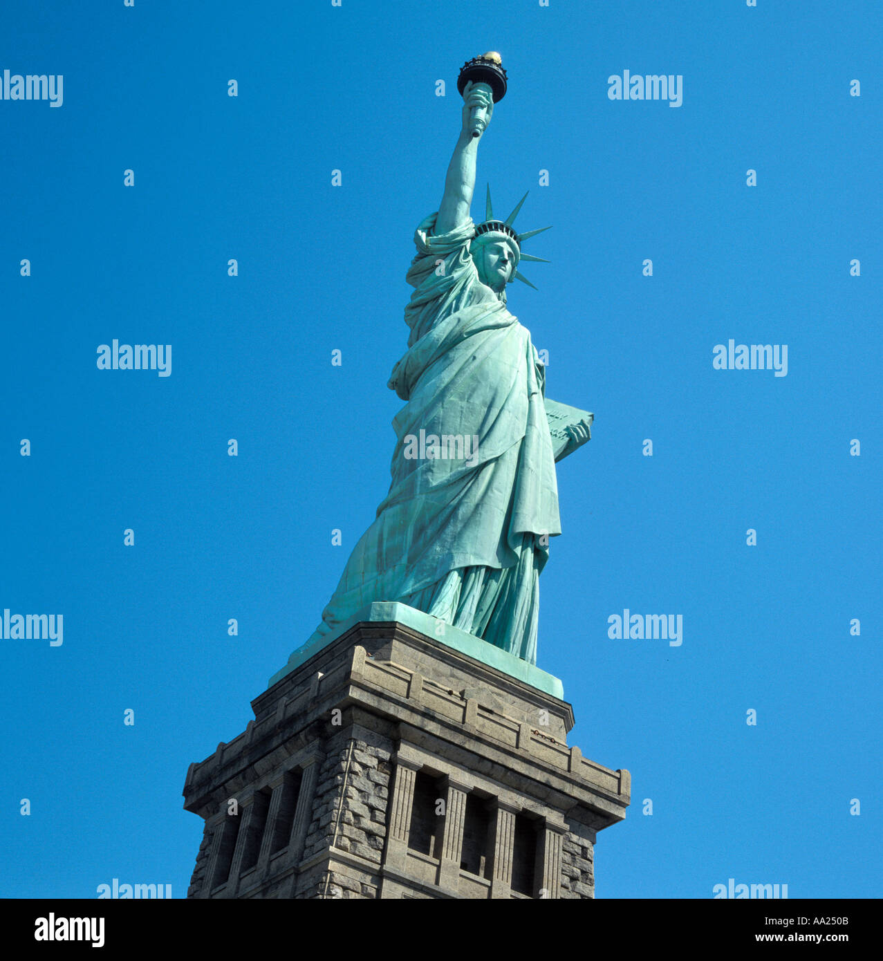 Statue of Liberty, Liberty Island, New York City, NY, USA Stock Photo