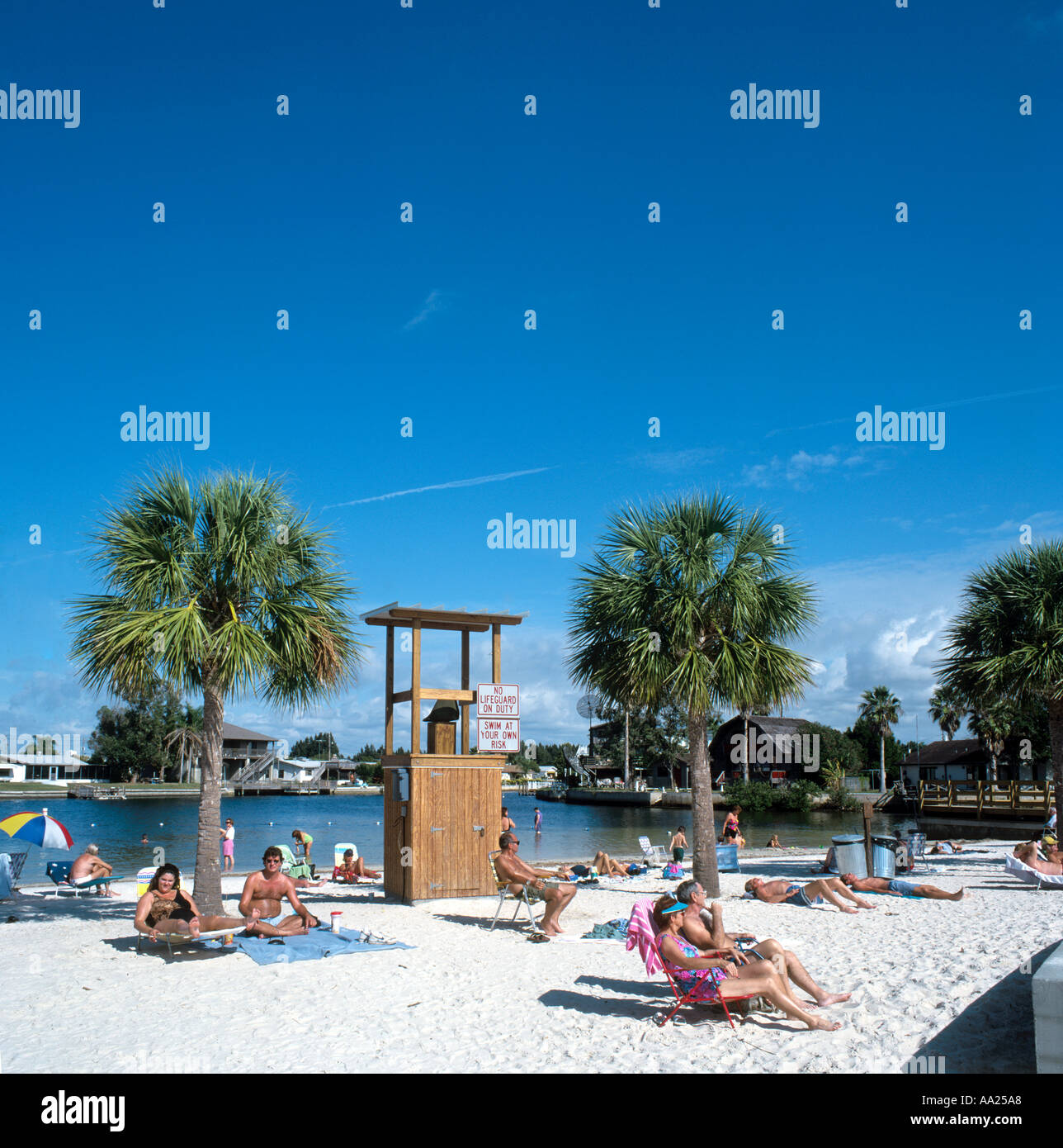 Hudson Beach, Gulf Coast, Florida, USA in 1997 Stock Photo Alamy