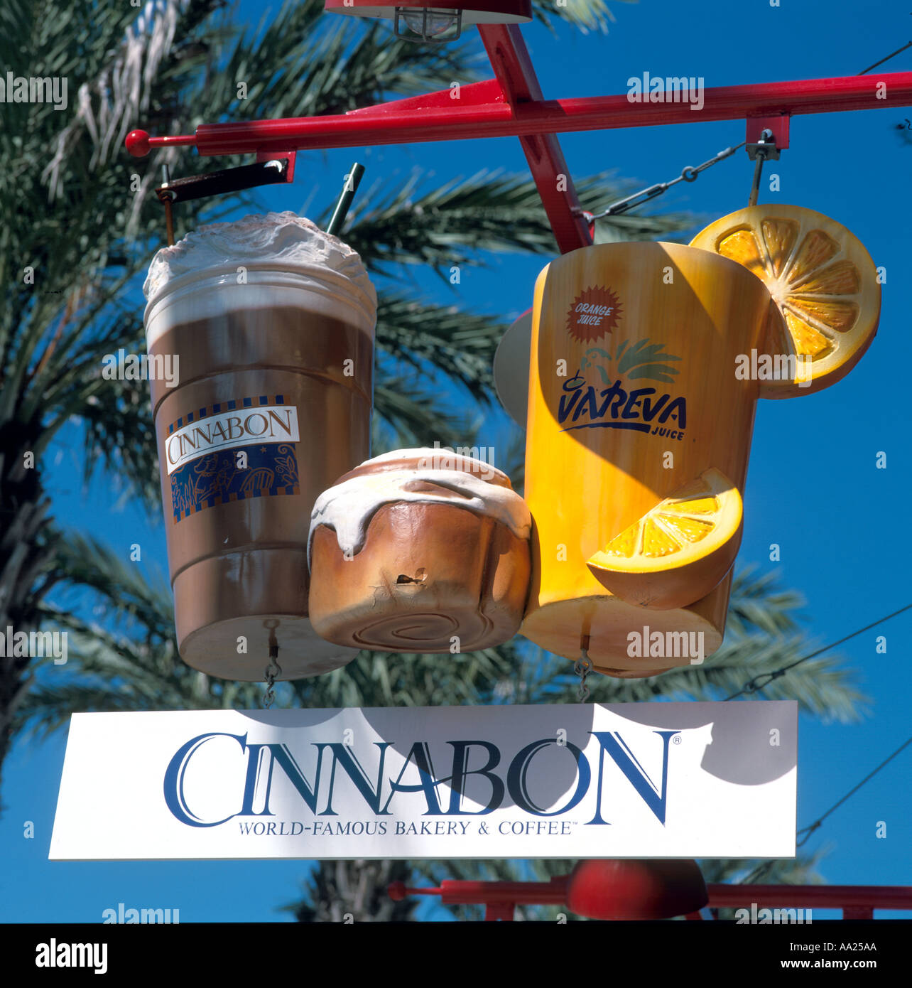 Cafe in Pointe Orlando, International Drive, Orlando, Florida, USA