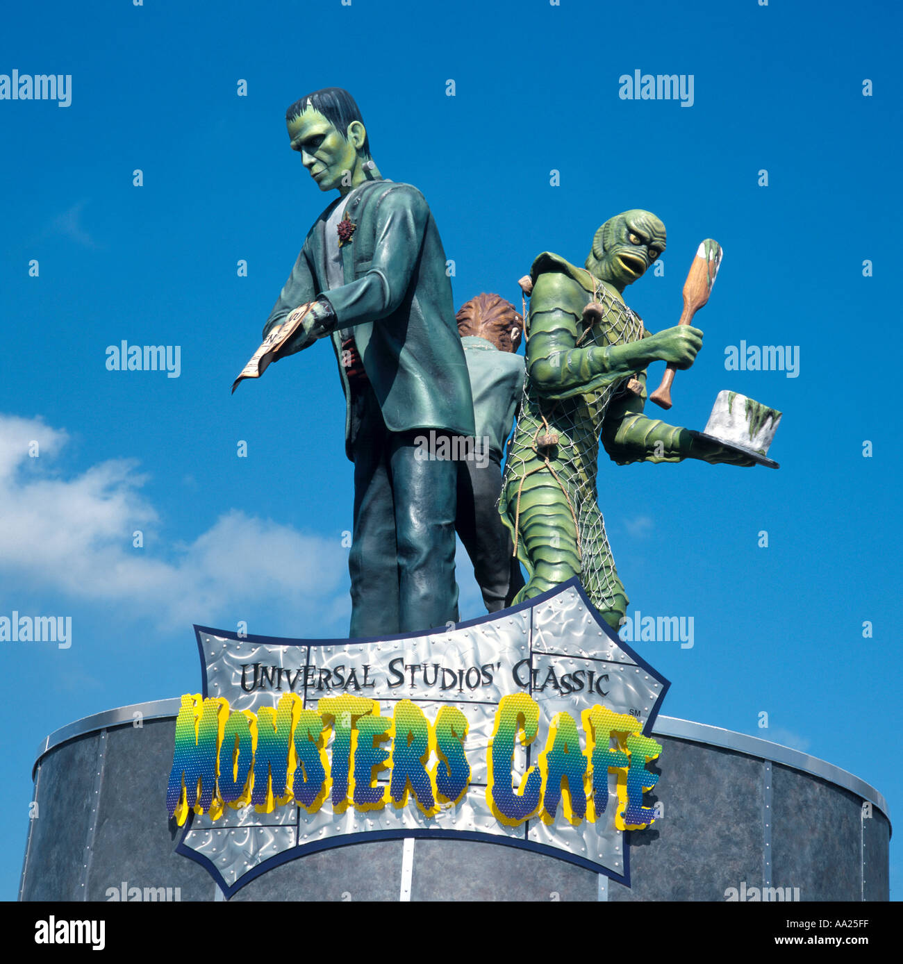 Monsters Cafe, Universal Studios, Orlando, Florida, USA Stock Photo