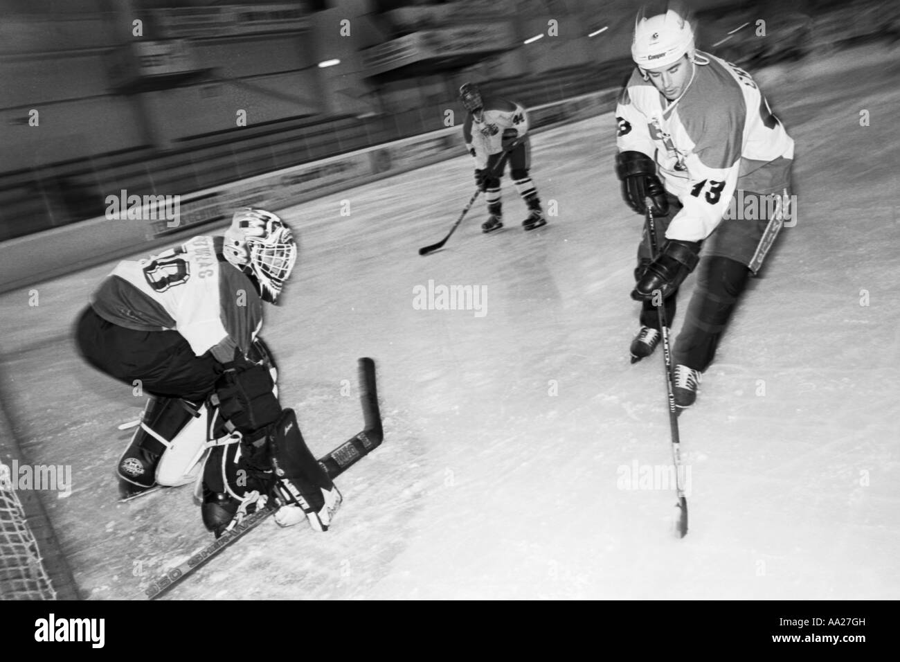 Ice hockey team in cardiff wales Stock Photo Alamy