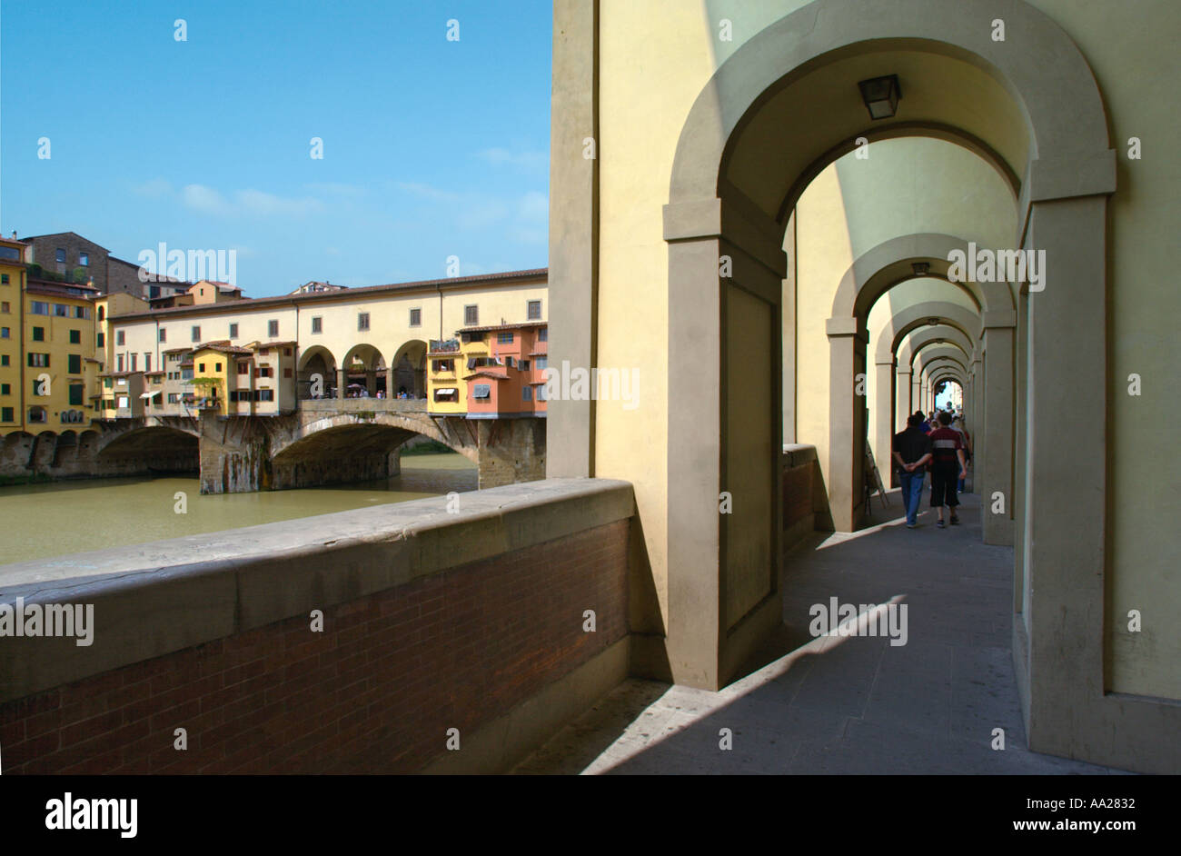 Ponte Vecchio, Florence, Tuscany, Italy Stock Photo