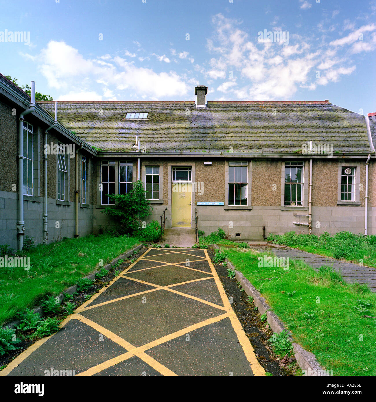 Old Gogarburn Hospital Edinburgh, site of new RBS headquarters Stock Photo