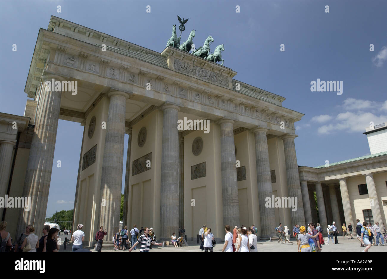The Brandenburg Gate in Berlin Germany Stock Photo - Alamy