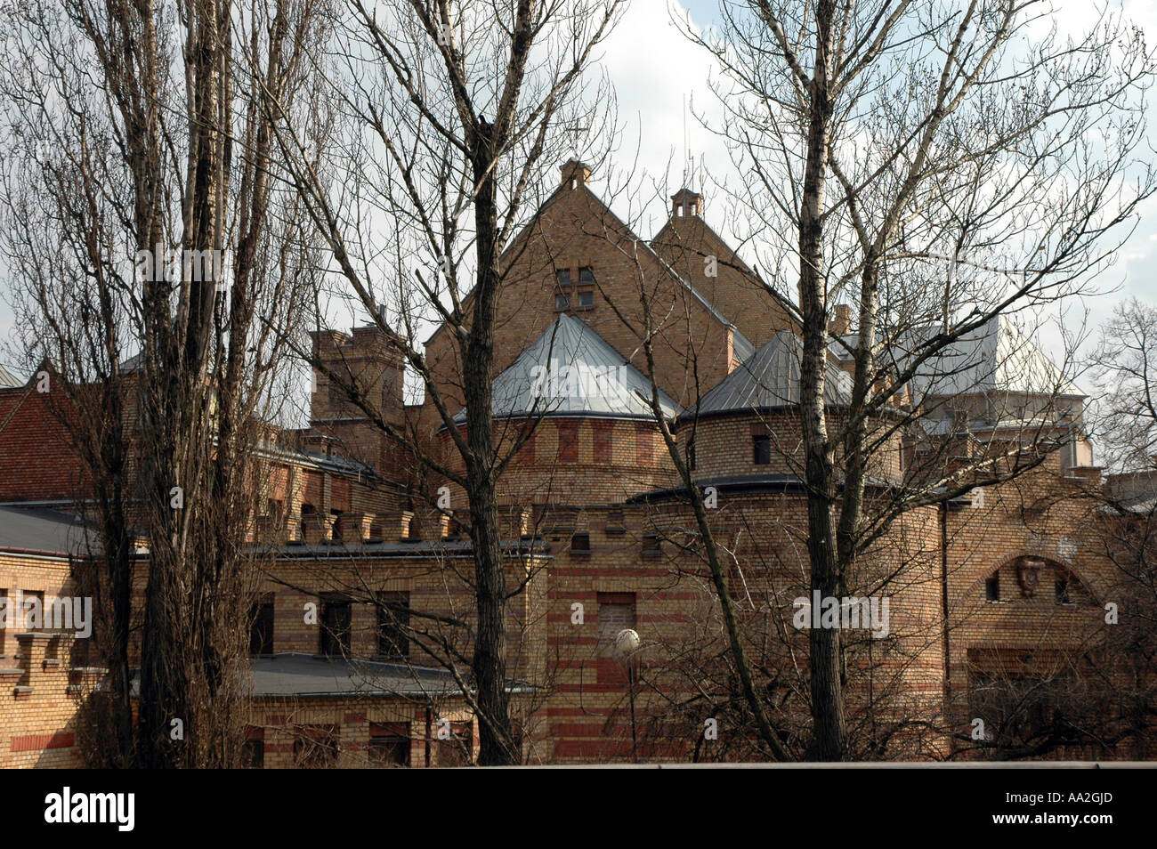 The Maria Wantowska Catholic high school  in Warsaw Stock Photo