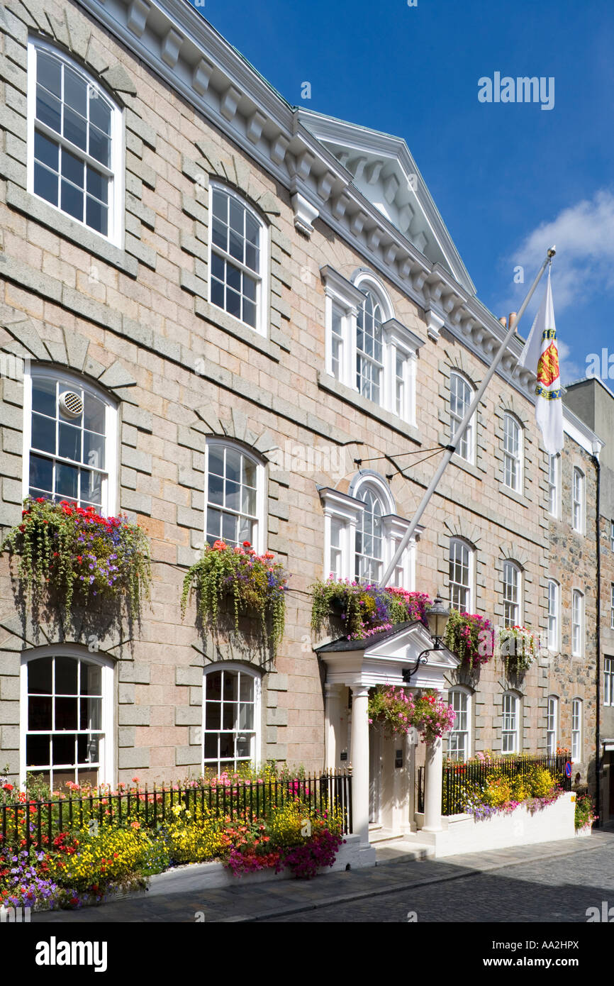 Constables Office, St Peter Port, Guernsey, Channel Islands Stock Photo