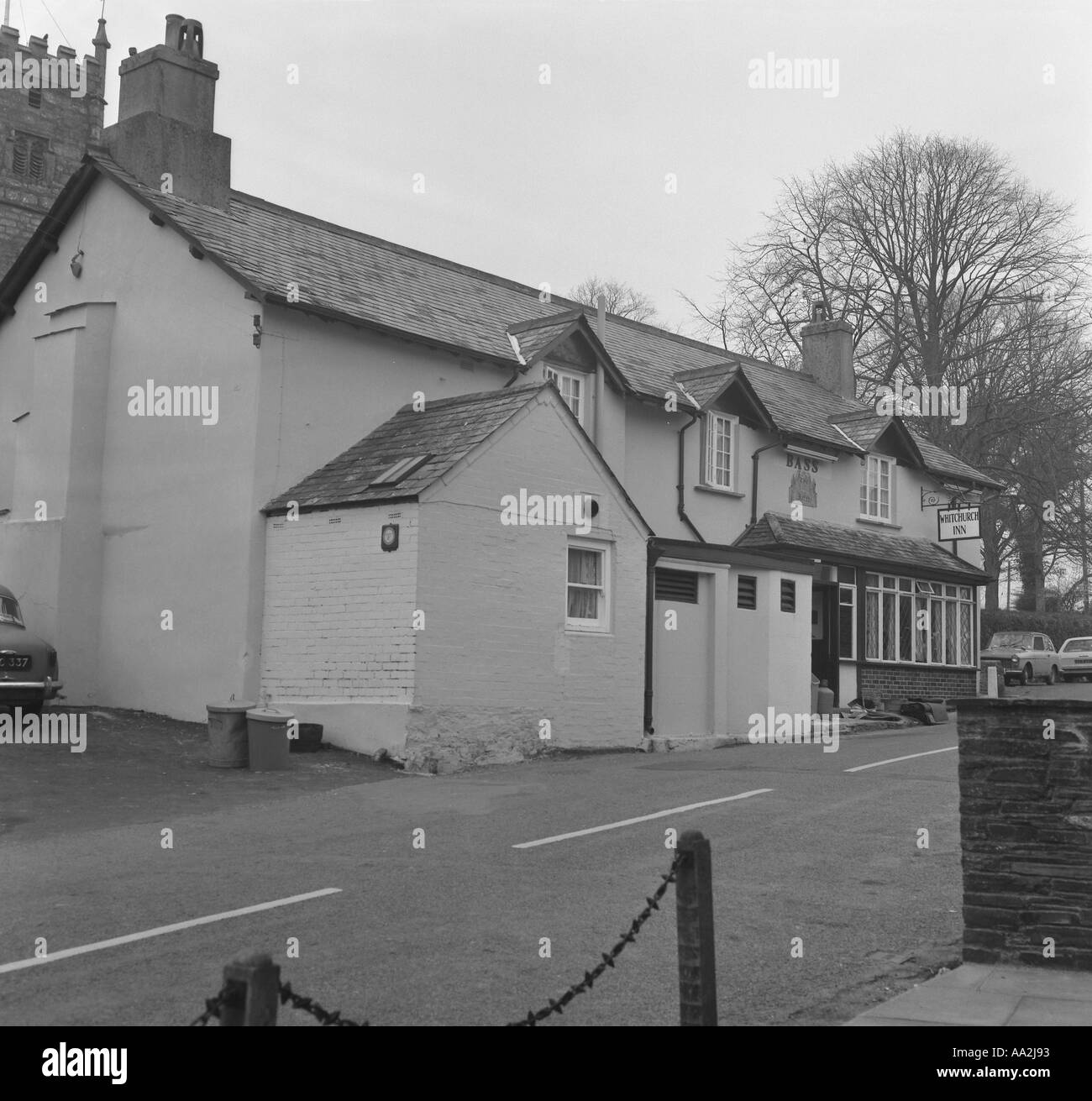 Whitchurch Inn Tavistock Devon 1974 in 6x6 number 0057 Stock Photo