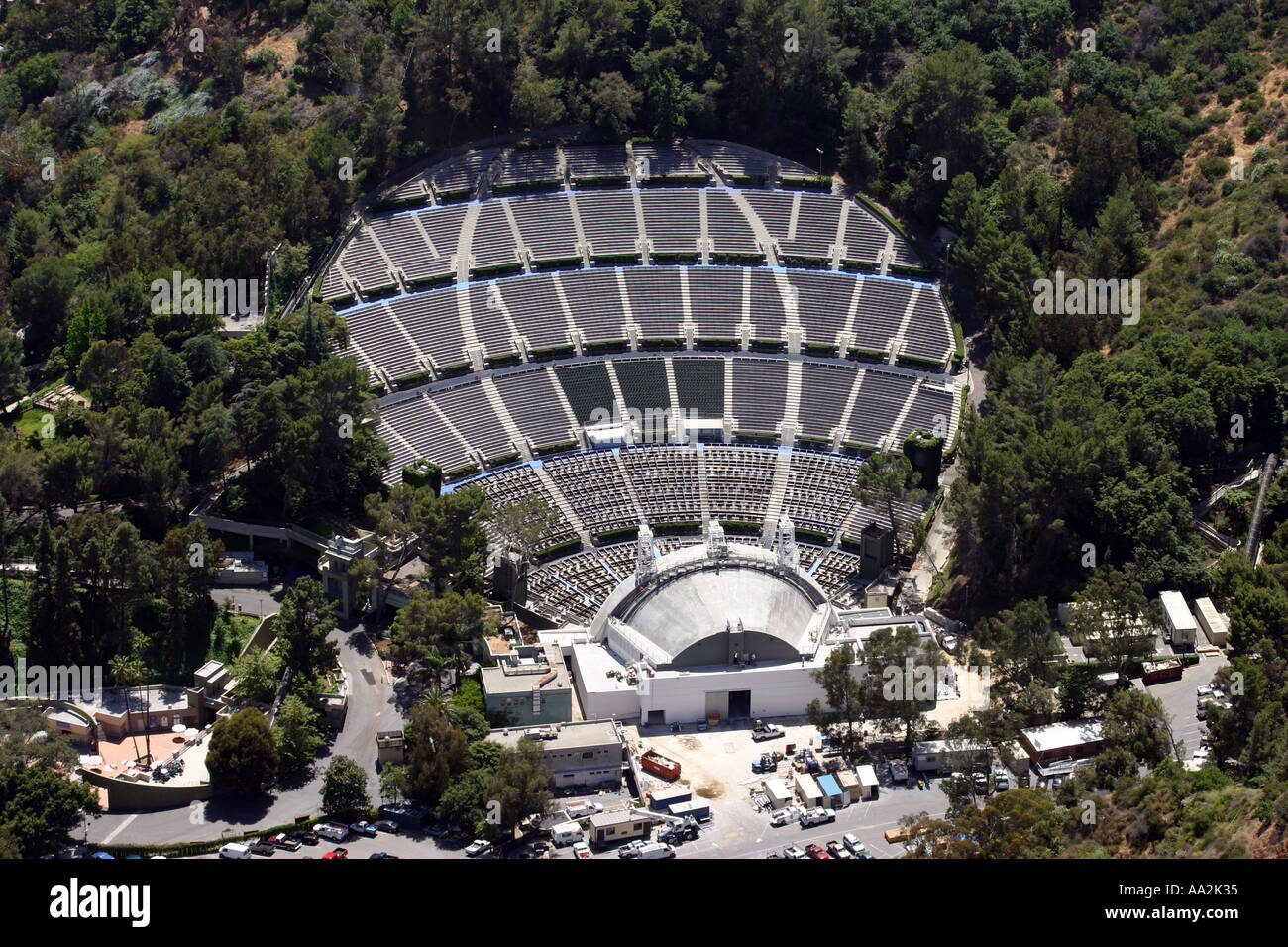 Hollywood bowl aerial hires stock photography and images Alamy