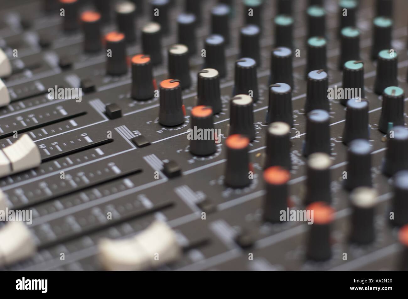 mixer / electronic music Stock Photo Alamy
