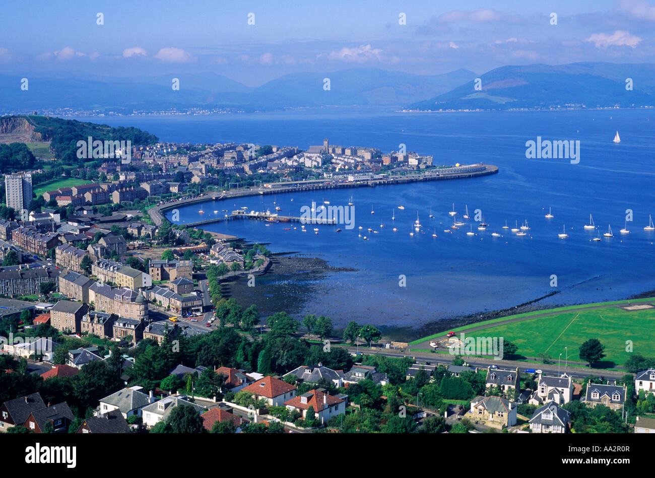 Gourock and River Clyde Estuary, Firth of Clyde, Clydeside, Strathclyde