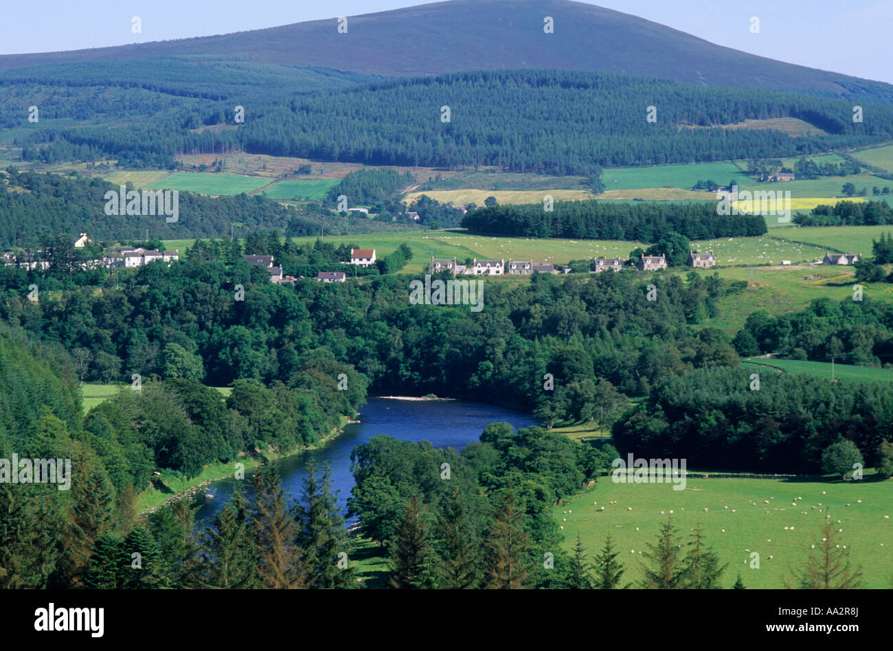 River Spey, Carron, Aberlour, Grampian region, Strathspey, Speyside