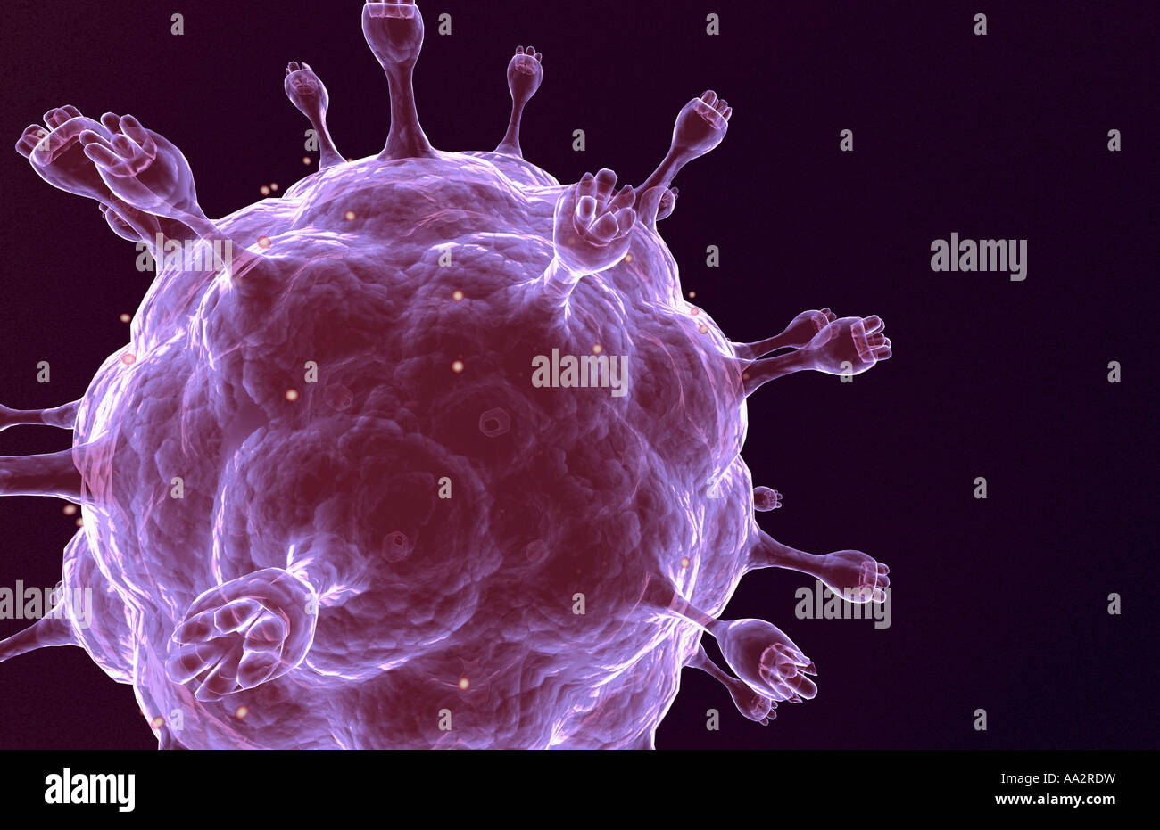 Hiv aids cells hi-res stock photography and images - Alamy