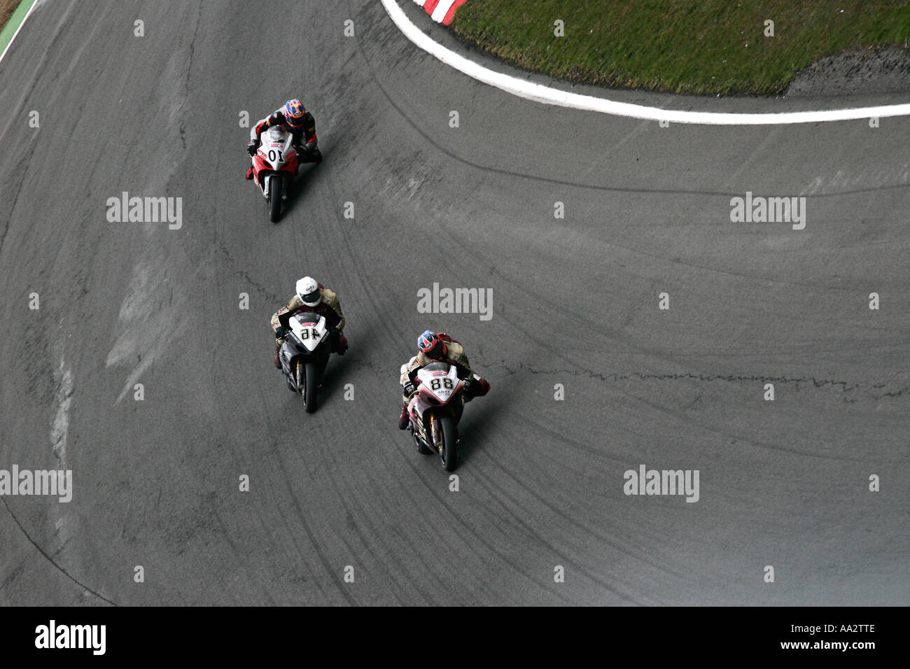 British Superbikes race at Brands Hatch UK Stock Photo Alamy