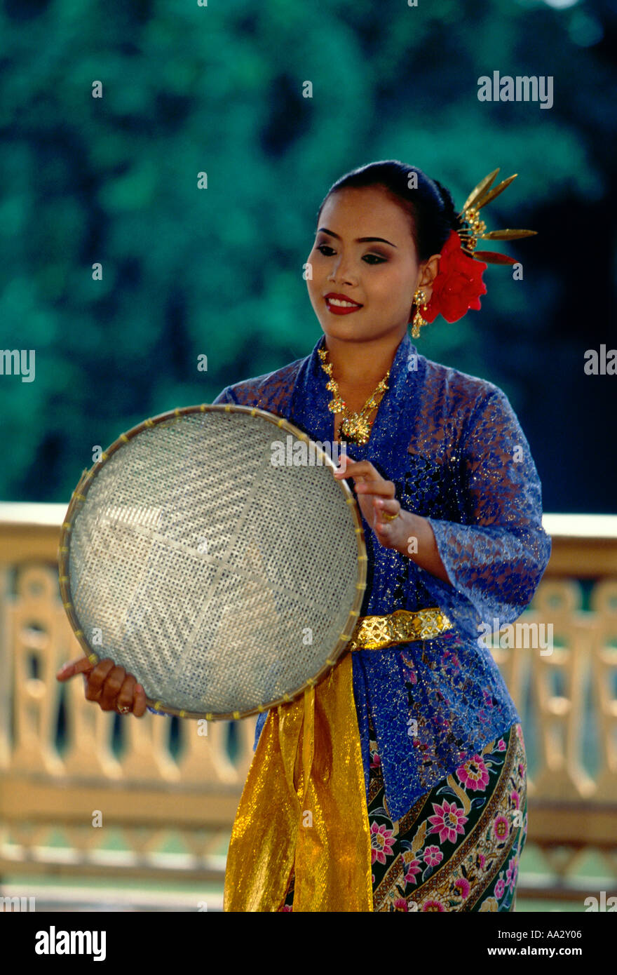 Thai dance dancer dancers dancing dance performance, Vimanmek Palace, Vimanmek Mansion, Bangkok, Bangkok Province, Thailand, Southeast Asia, Asia Stock Photo