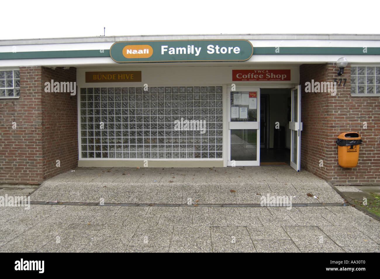 naafi store shop british army germany german deustchland deutsch  consumerism building shopping family store Stock Photo - Alamy