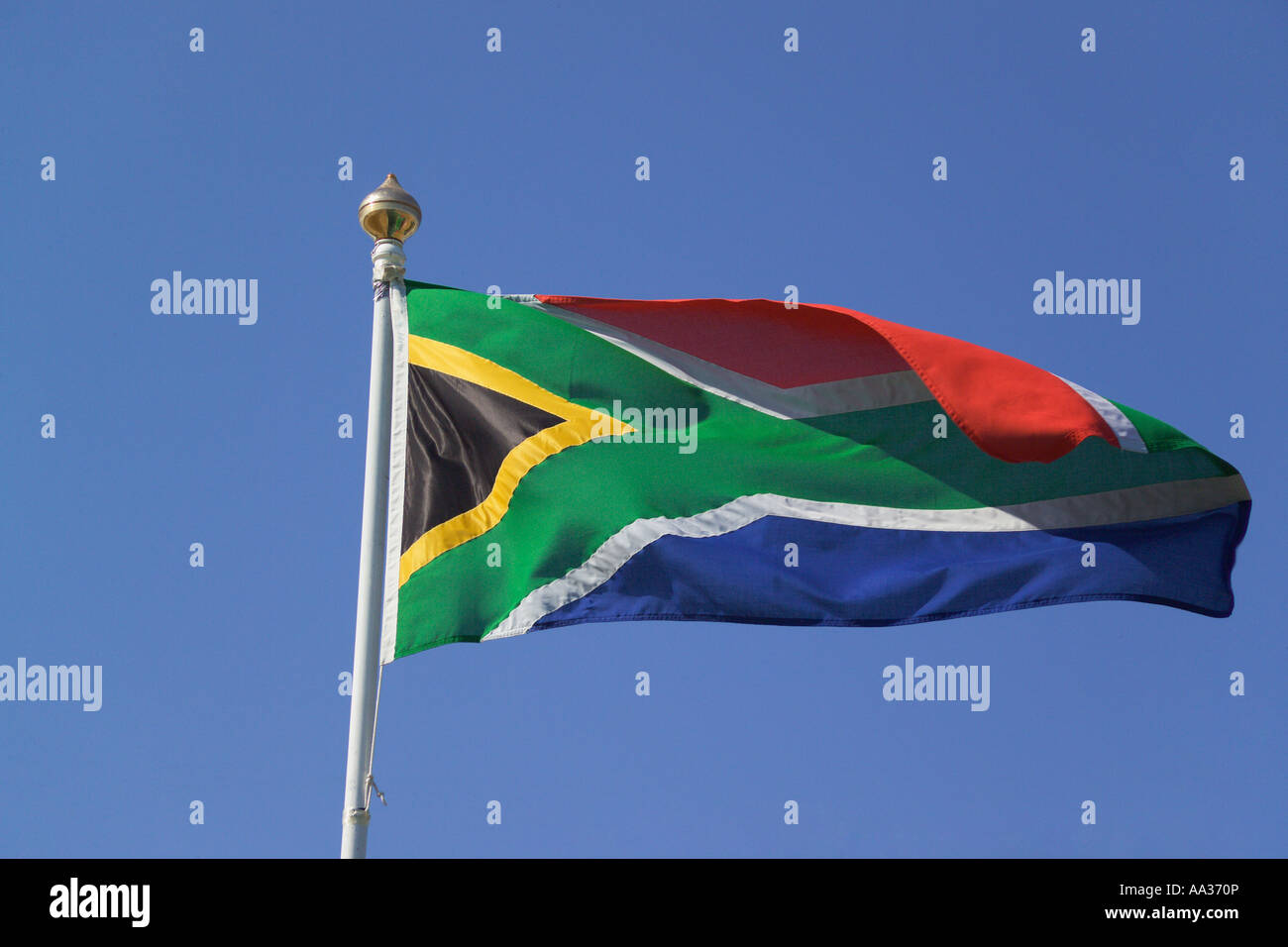 South african flag hi-res stock photography and images - Alamy
